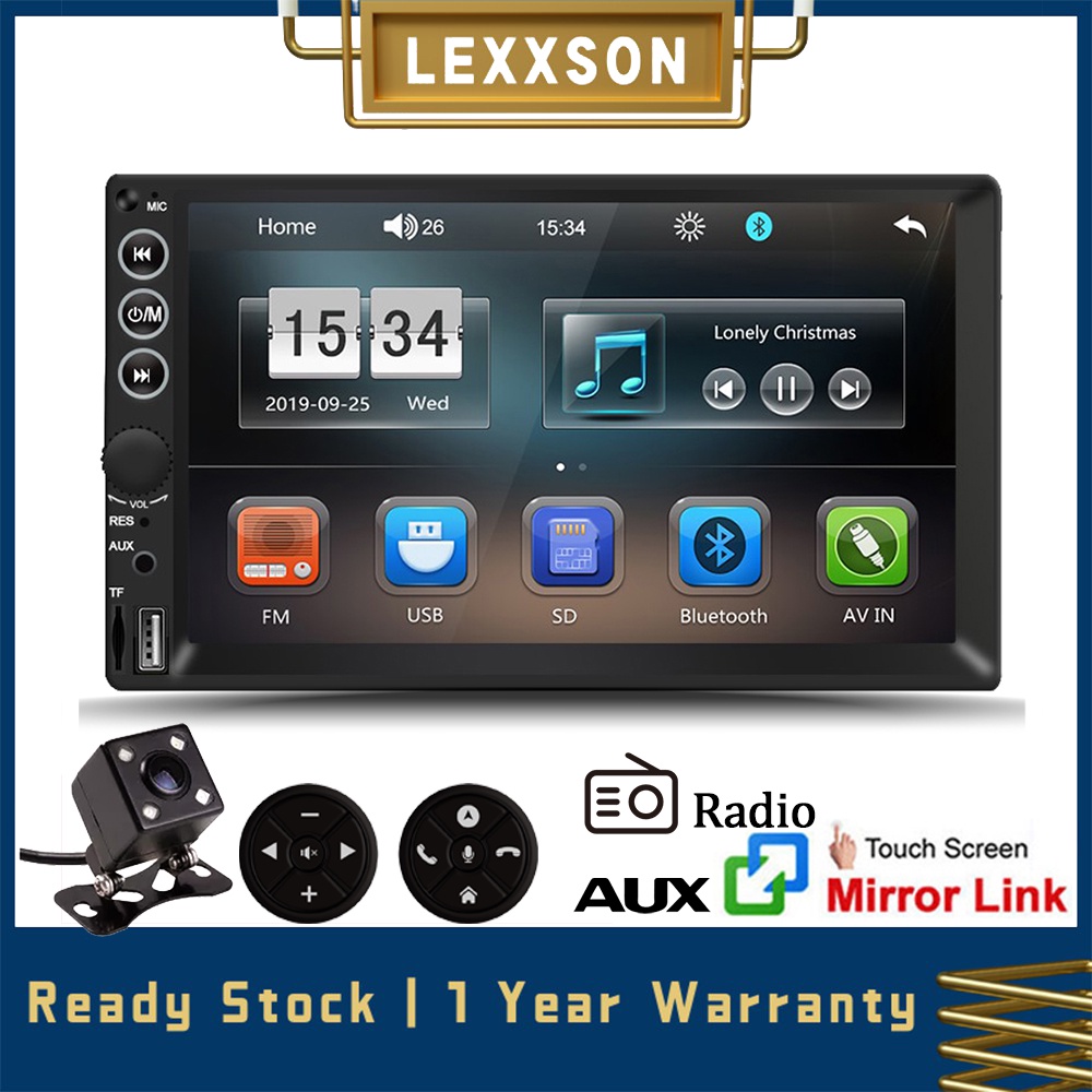 LEXXSON Universal 2 DIN Car Multimedia Player/Car Stereo Radio/Car