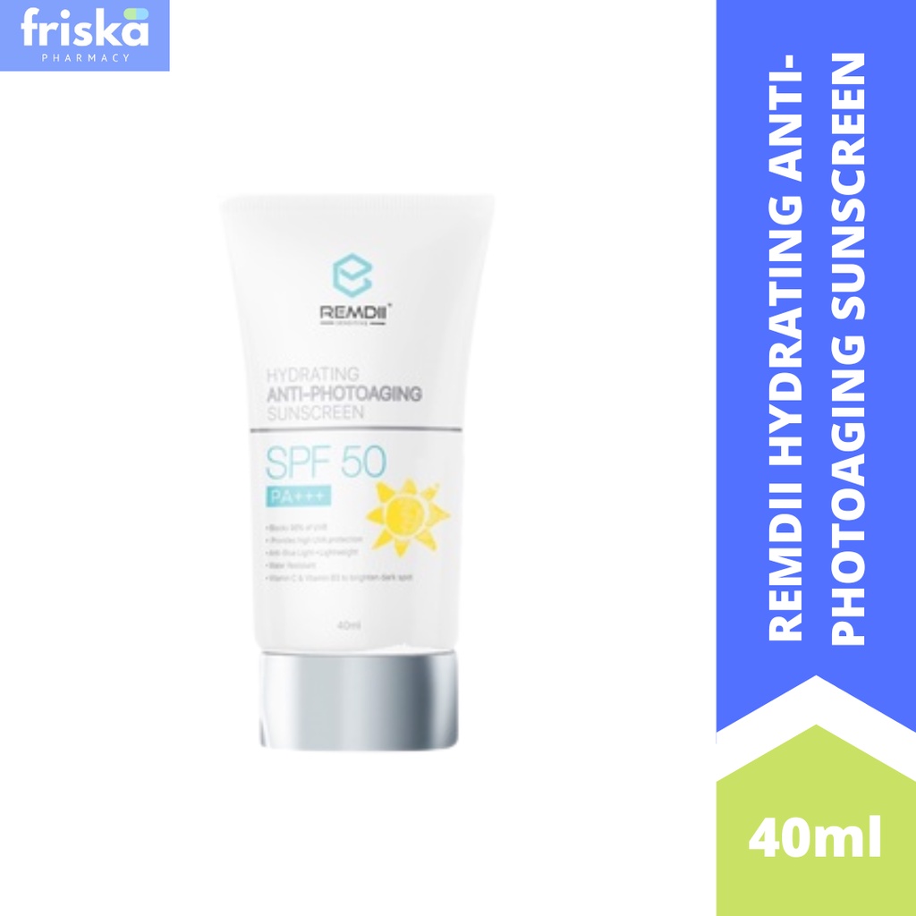 REMDII Hydrating Antiphotoaging Sunscreen SPF50 PA+++ (Suitable for