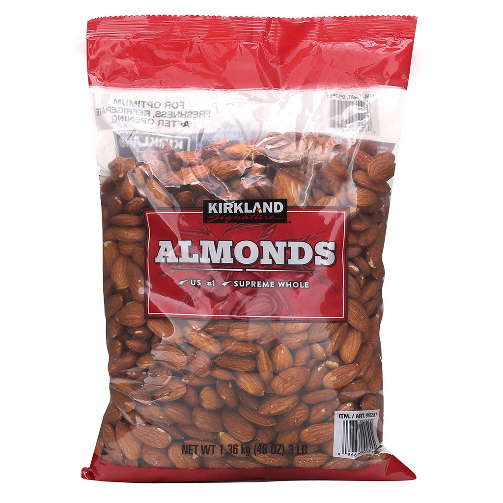 Kirkland Signature Almonds 1.36kg Shopee Malaysia