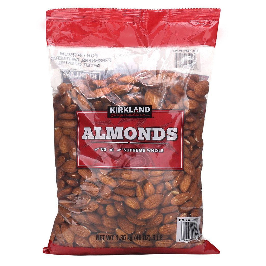 Kirkland Signature Almonds 1.36kg | Shopee Malaysia