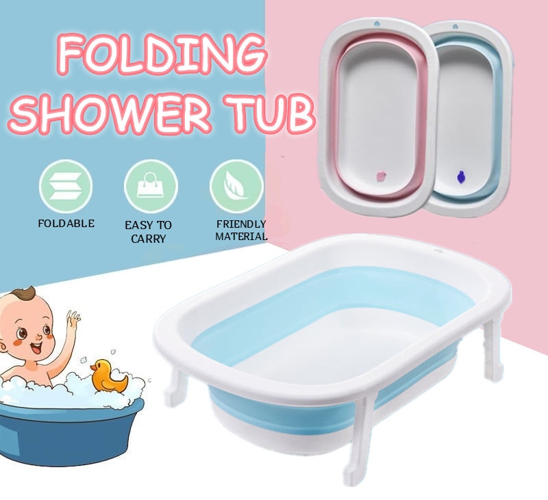 Foldable Baby Bathtub Bath Tub Pet, When Should I Stop Using A Baby Bathtub