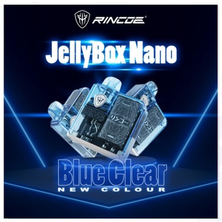 Original Rincoe Jellybox Nano Pod System Kit 30W Built-in 1000mAh Battery Rincoe Jellybox Nano Cartridge