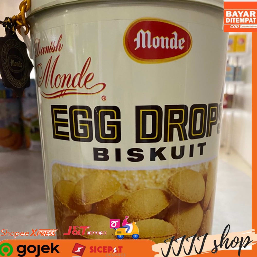 Monde Egg Drop Canned Snack Biscuits 750 gr Shopee Malaysia