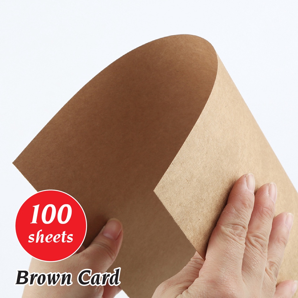 A3 Brown Card Brown Kraft Paper for Printing and Craft Shopee Malaysia