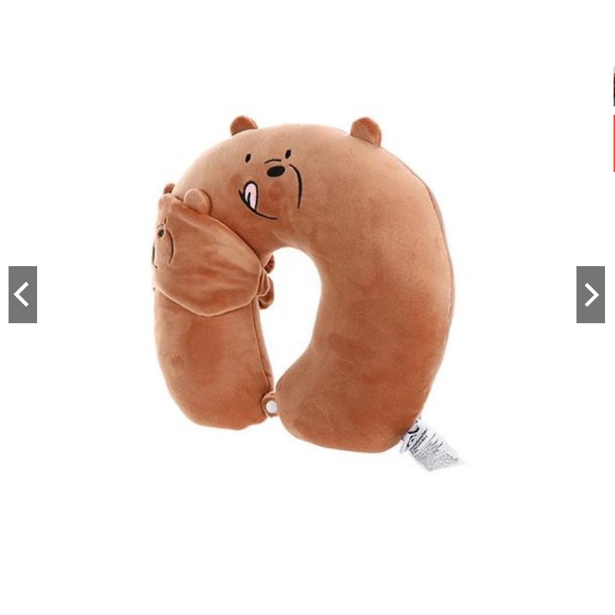 miniso pillow bear