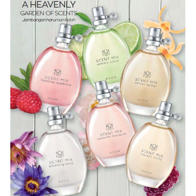 Avon Perfumes - Scent Mix Eau De Toilette 30ml | Shopee Malaysia