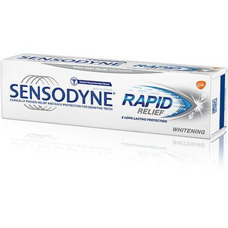 UBAT GIGI HALAL Sensodyne Rapid Relieve Whitening toothpaste 100g