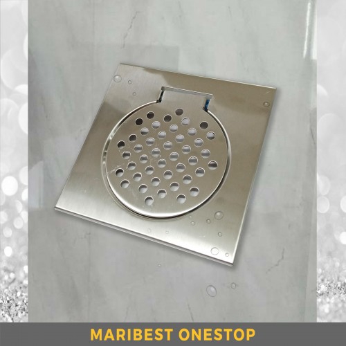 CP-500 Stainless Steel Floor Trap Cover Drain Floor Strainer Water Drainer