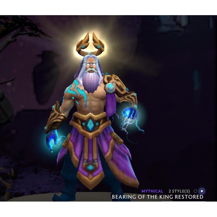 Dota2 Item Zeus Bearing Of The King Restored Mythical Fully
