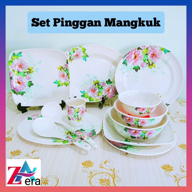 Pinggan Melamine / Tableware / Melamine Plate / Pinggan Mangkuk ...