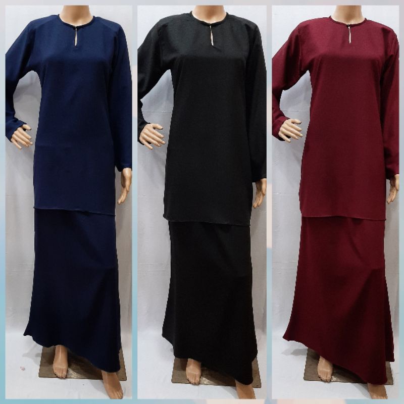 Buy Baju Kurung Plain Ready Stock Seetracker Malaysia