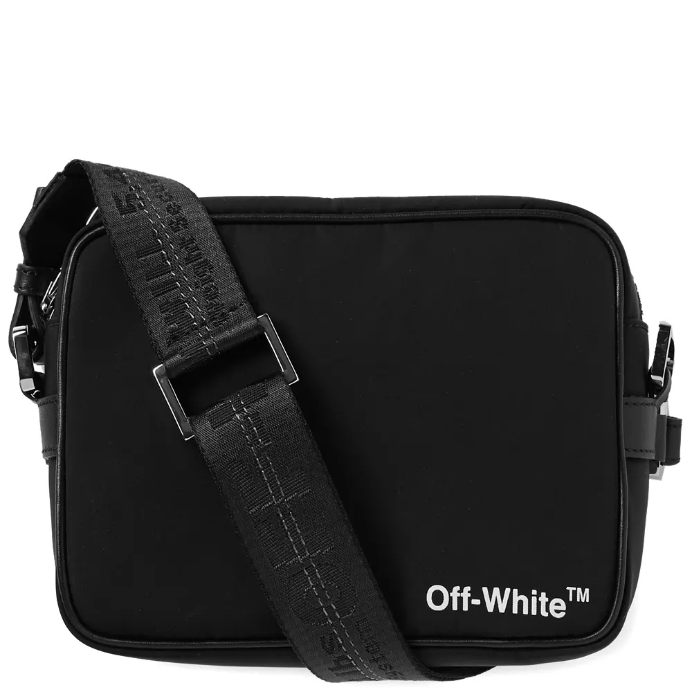 off white shoulder bag white