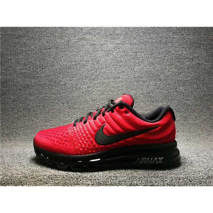 Nike Air Max 17 Men Running Shoes Fashion Sport Shoes Color Red Black Shopee Malaysia