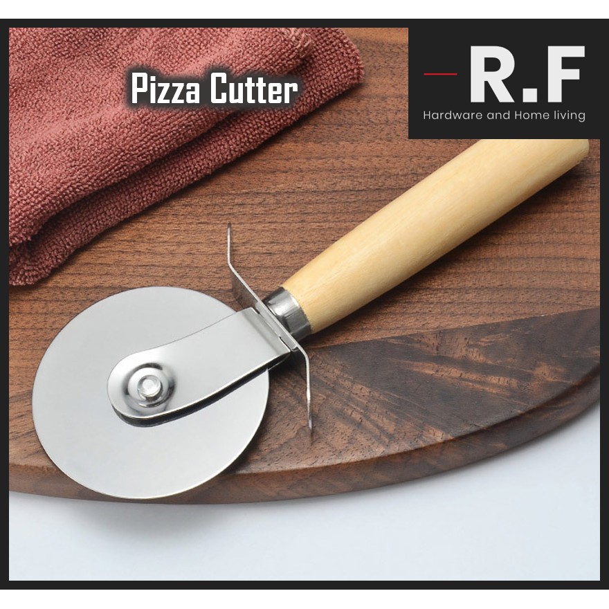 Pizza Slicer High Quality Stainless Steel Cutter Wheel Pastry Nonstick Blade Pemotong Pizza