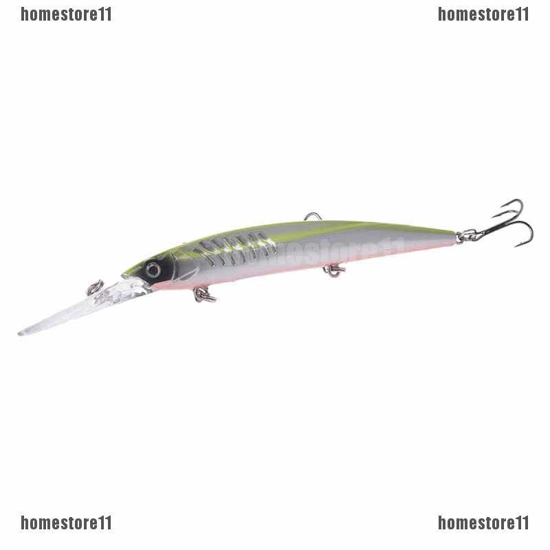 15.2cm 12.5g minnow fishing lures plastic baits hard lures bass crank baits 2# I