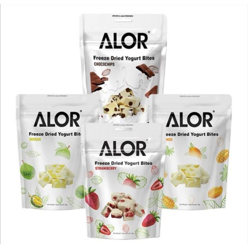 ALOR Freeze Dried Yogurt Bites [30g] Shopee Malaysia