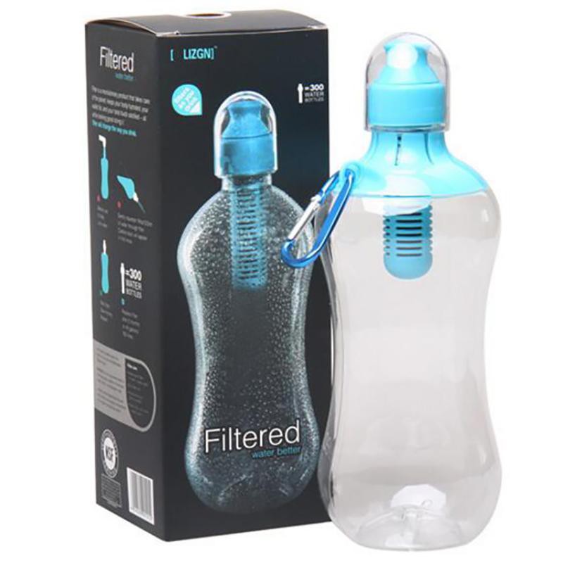 water bottle with filter