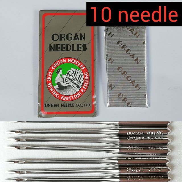 Original Japan Organ Needle Flat Shank Portable Machine Jarum Mesin Jarum Jahit Tepi 10pcs 15x1 Hax1 130 705 Shopee Malaysia