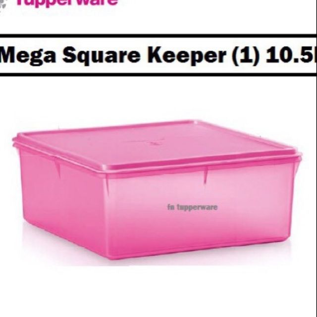 Tupperware Mega Square Keeper (1) 10.5L