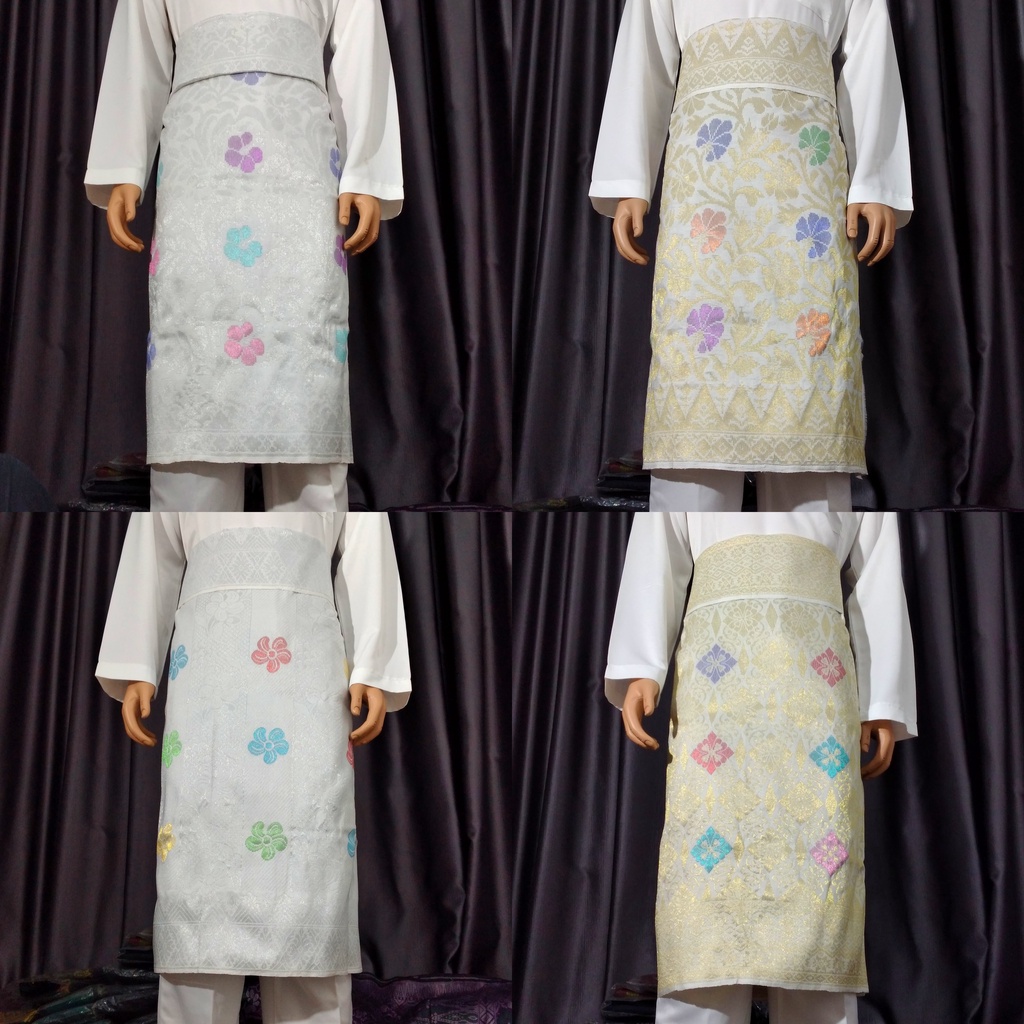 Sampin Nikah Exclusive Sampin Songket Terengganu Sampin Siap Jahit