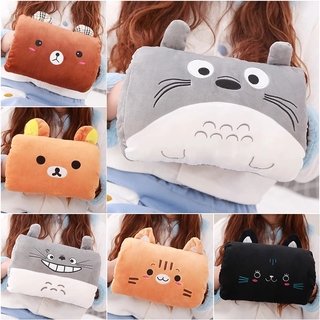 【READY】Cartoon Plush Toys Hand Warmer Soft Hand Hold Warm Cushion Pillow Birthday Gift