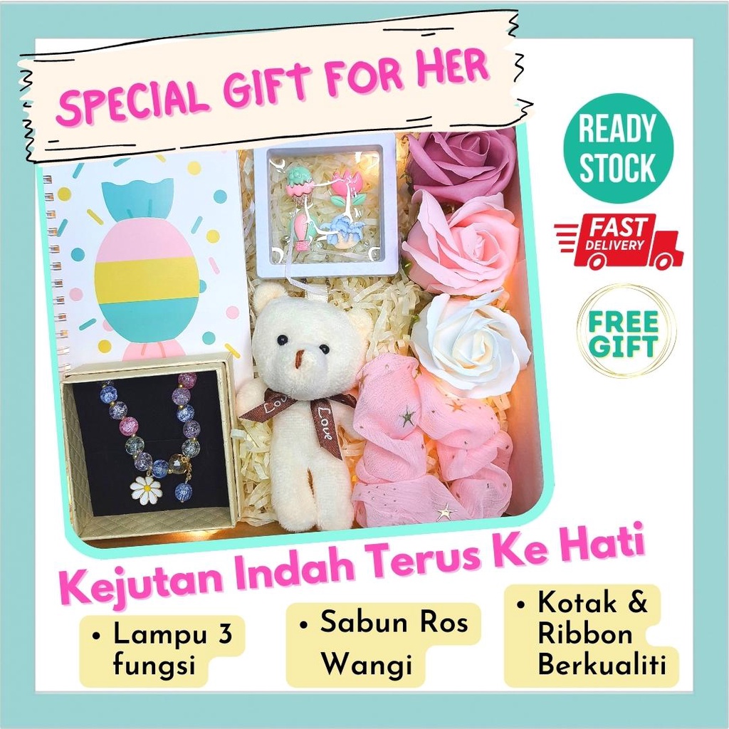 Gift Set Box Malaysia For Her Surprise Birthday Thank You Friendship ...