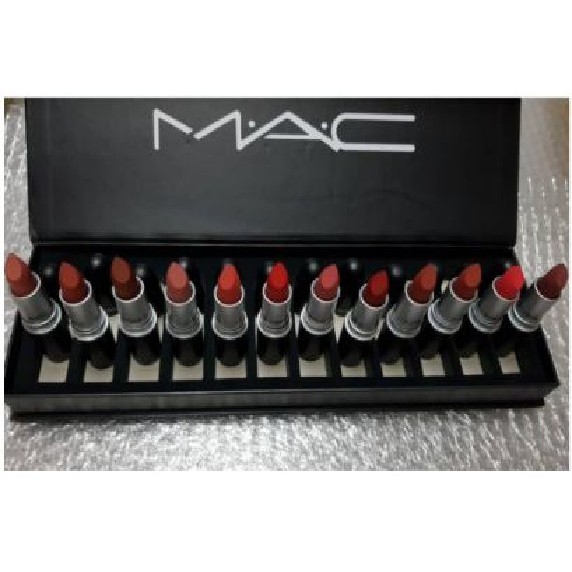 New Promo M A C Matte Lipstick Rouge A Levres 12in1box