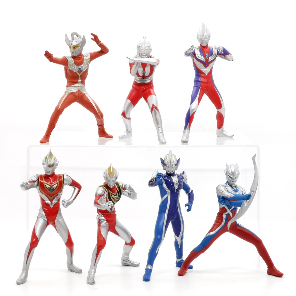 Pre Owned Bandai HDM HG Series Ultraman Pvc taro tiga gaia hikari zero ...