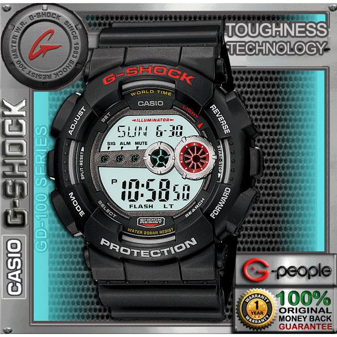 g shock gd 100 1b