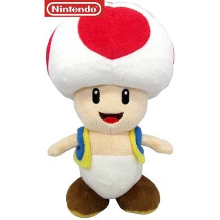 6" Red Toad Stuffed Doll plush toy Lovely Toy For Kids SUPER MARIO BROS 