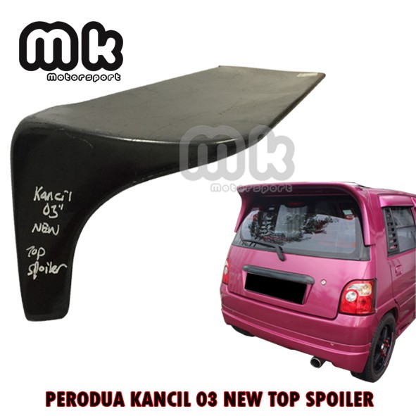 PERODUA KANCIL 03'' NEW 'LAMPU BULAT' SPOILER  Shopee 