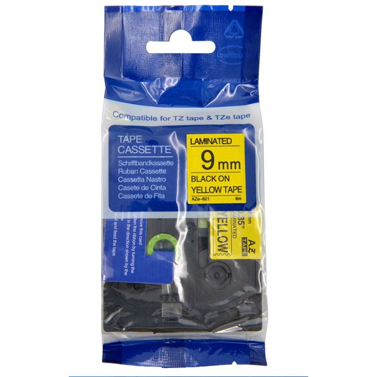 Compatible BROTHER Tape Cassette (9mm x 8m) YELLOW Shopee Malaysia