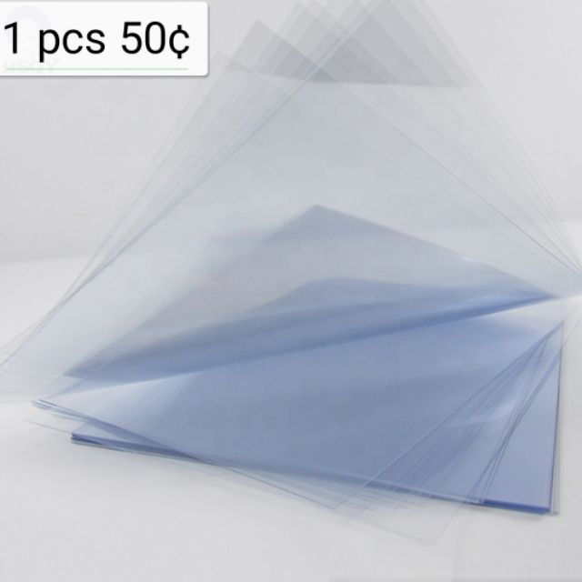 [Ready Stock]Rigid Sheet / Plastic Sheet Cover / Multipurpose Transparent Binding PVC A4