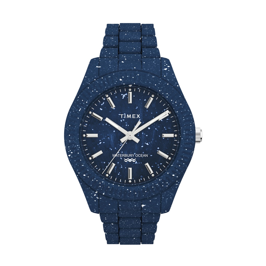 Timex Waterbury Ocean 42mm Recycled Plastic Bracelet Watch - Dark Blue  (TW2V37400) | Shopee Malaysia