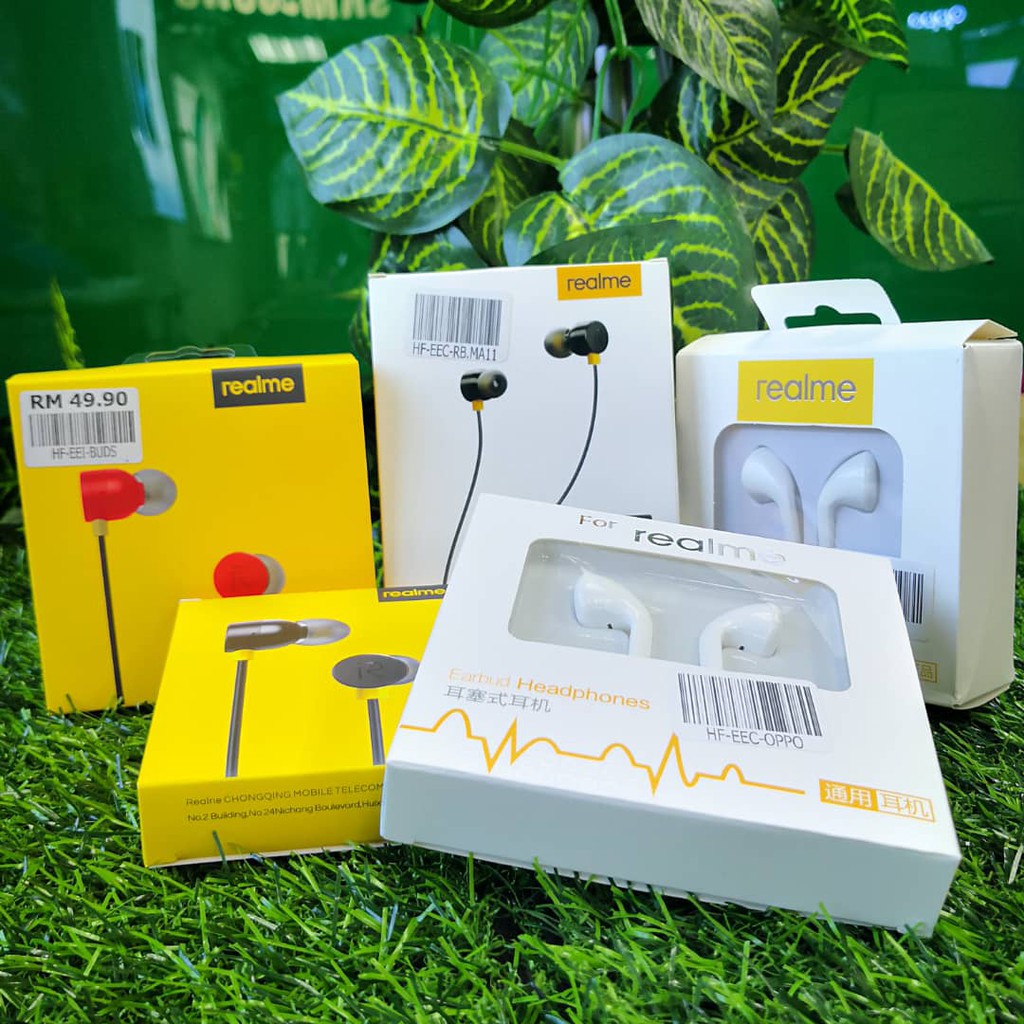 Realme Buds 2 RMA155 And Realme Earphone Basic / In Ear Stereo 3.5mm