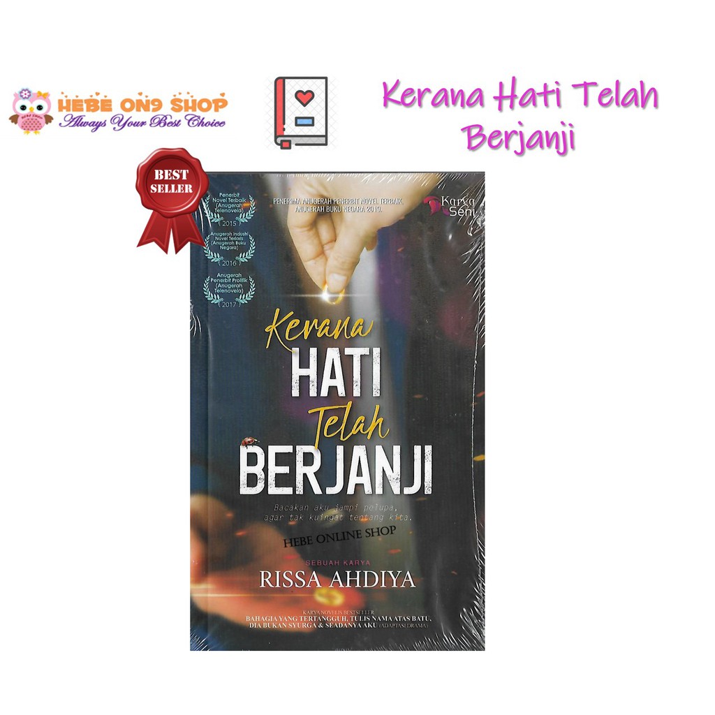 Novel Fajar Pakeer - Kerana Hati Telah Berjanji 2019 November (new 