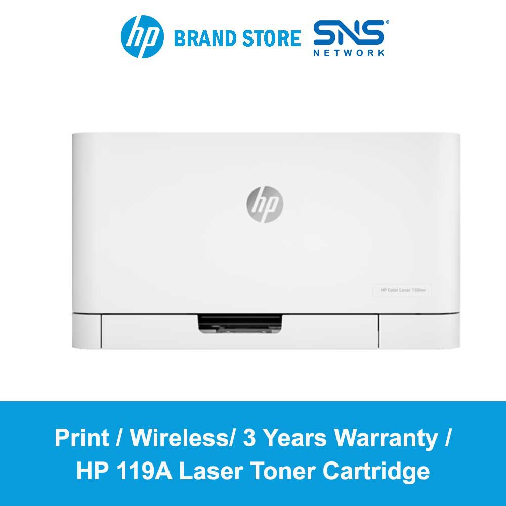 Hp Color Wireless Laser 150nw Printer Print Only Manual Duplex 4zb95a Free Redemption Rm80 Touch N Go Ewallet Credit Shopee Malaysia