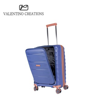 hard case luggage with front pocket