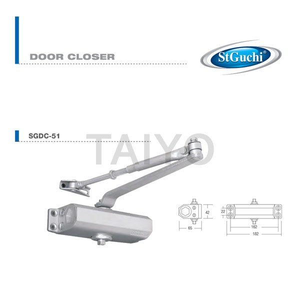 St Guchi 2 Speed Adjustment Door Closer Sgdc 51 Shopee Malaysia