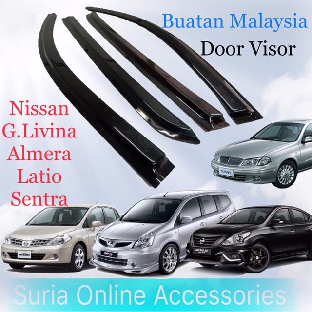 Nissan Grand Livina/Almera/Latio/Sentra/X Trail/Navara/Frontier| Door ...