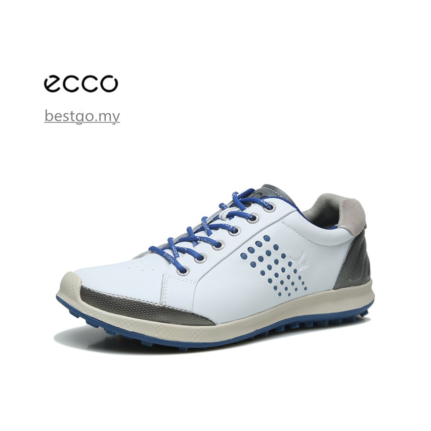 ecco mens blue shoes