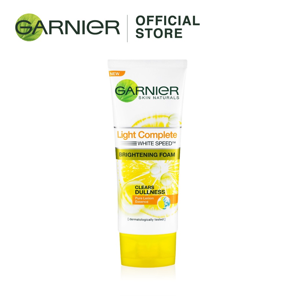 Garnier Light Complete White Speed Brightening Foam 100ml Skincare