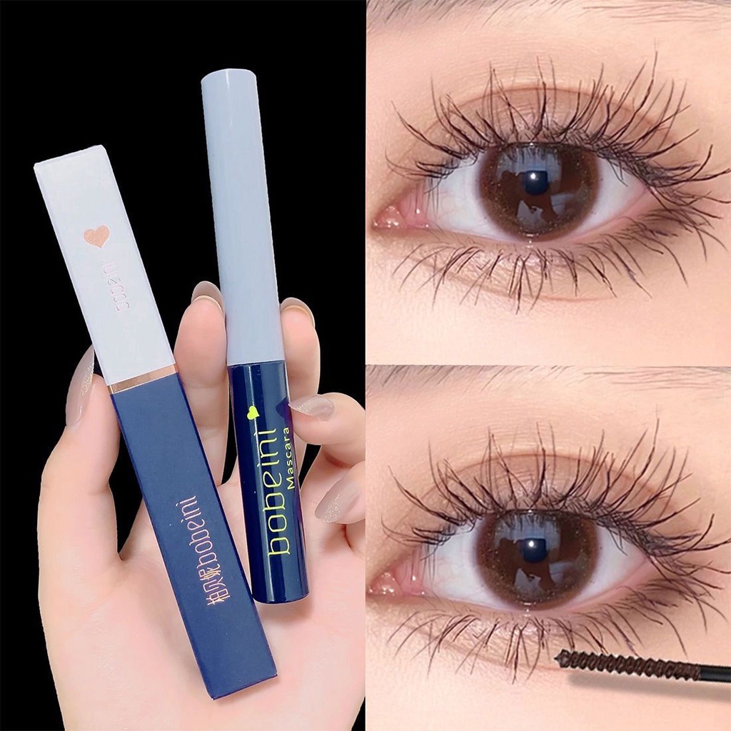 Thin brush head mascara / waterproof and not easy to smudge / novice female mascara / base cheap makeup