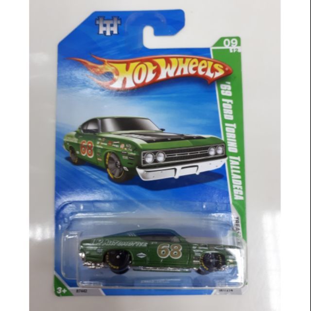 hot wheels 69 ford torino talladega treasure hunt