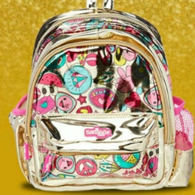 gold smiggle backpack