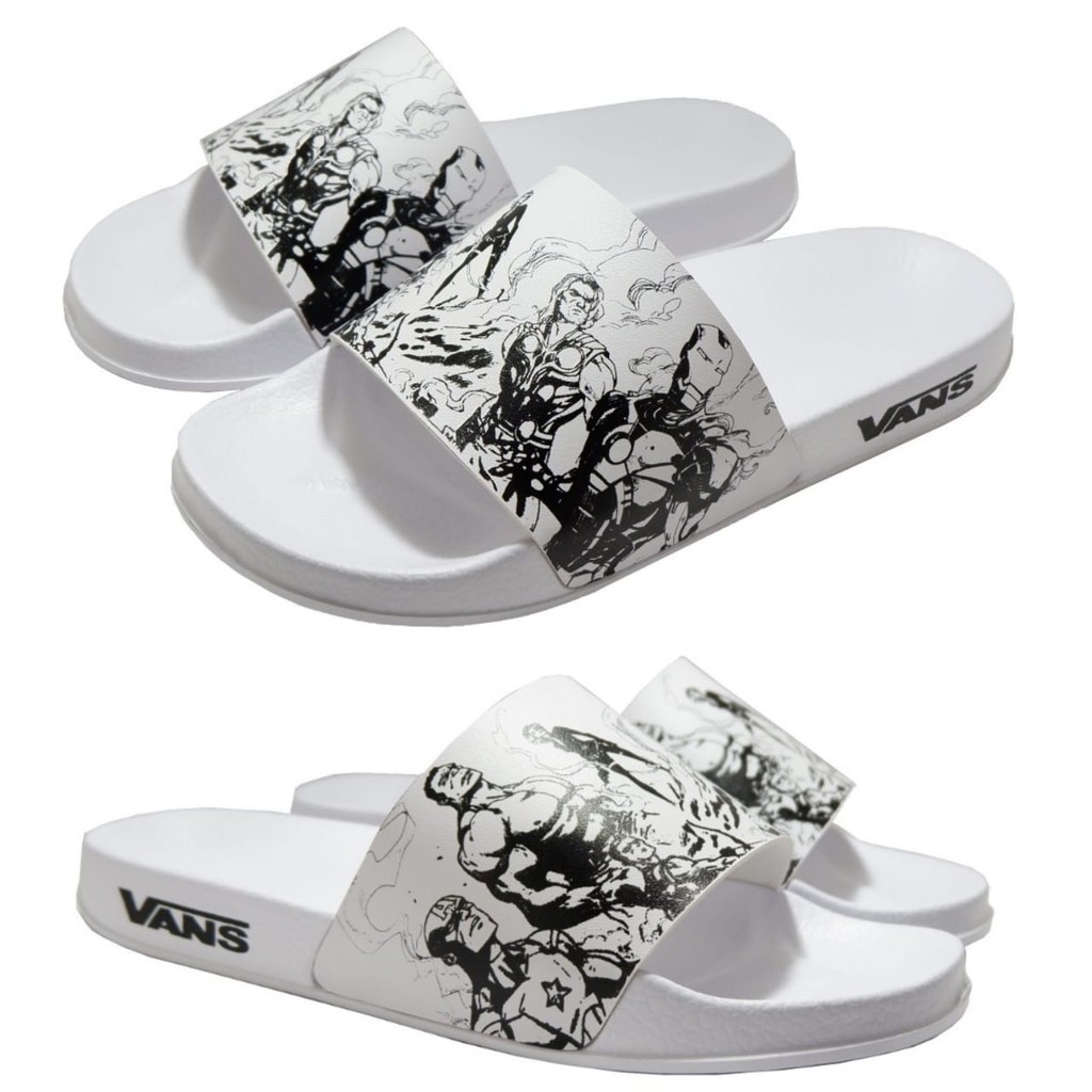 marvel vans slides