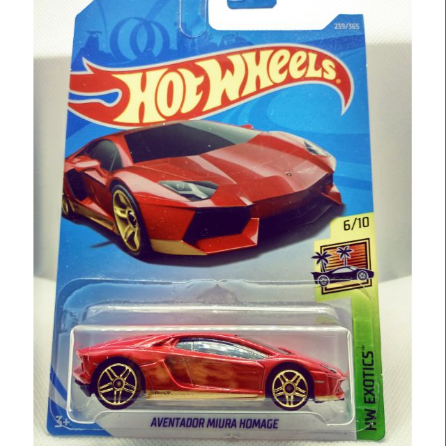 hot wheels lamborghini miura homage