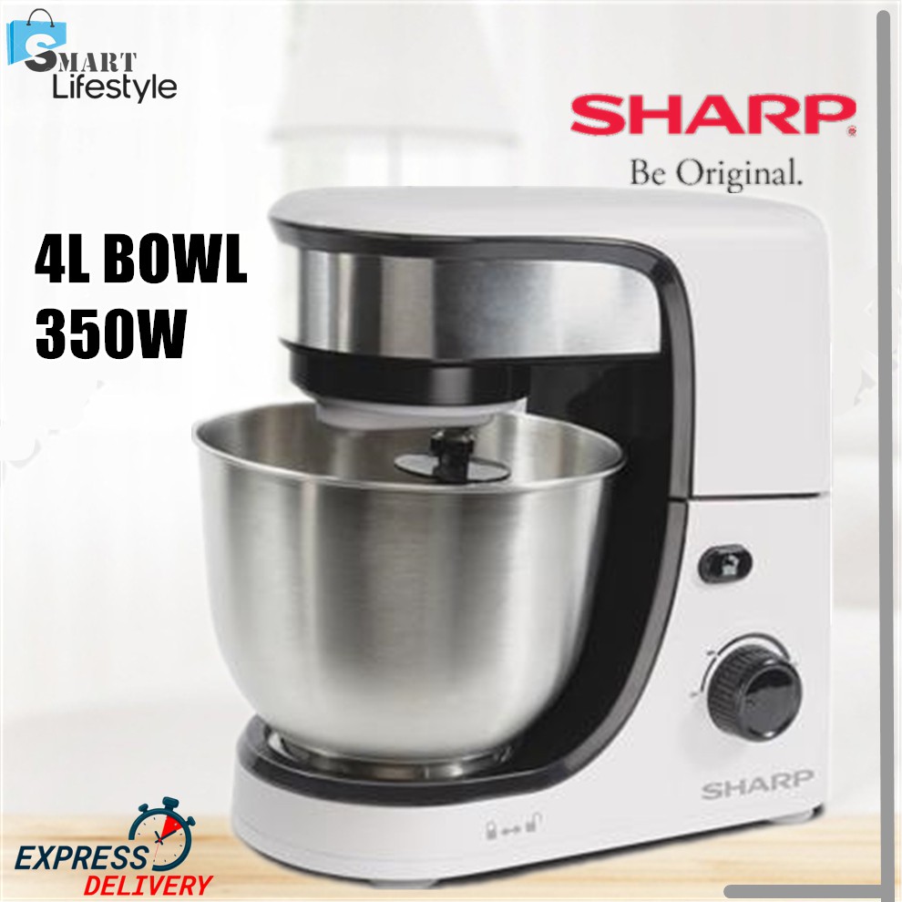 Sharp Stand/Hand Mixer EMS80WH Shopee Malaysia