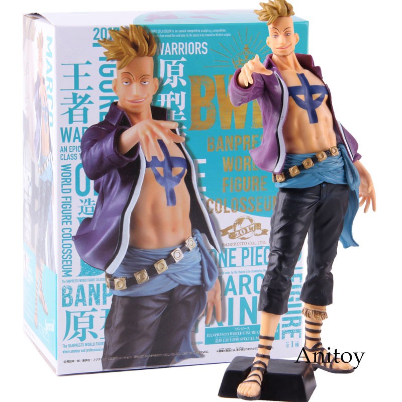 Banpresto Anime One Piece Bwfc World Colosseum Marco Pvc Action Figure Model Toy Shopee Malaysia