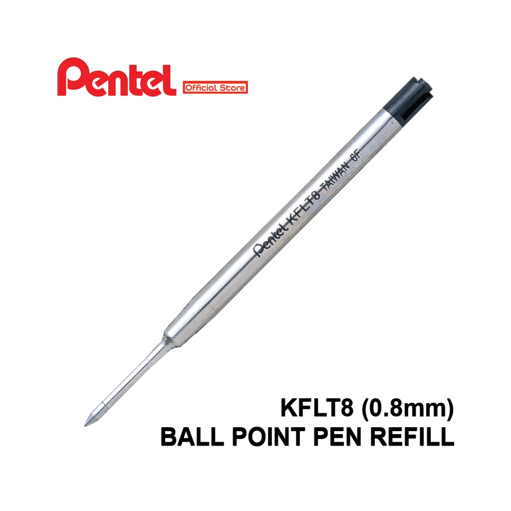 PENTEL KFLT8 Ball Point Pen Refill (0.8mm) Shopee Malaysia